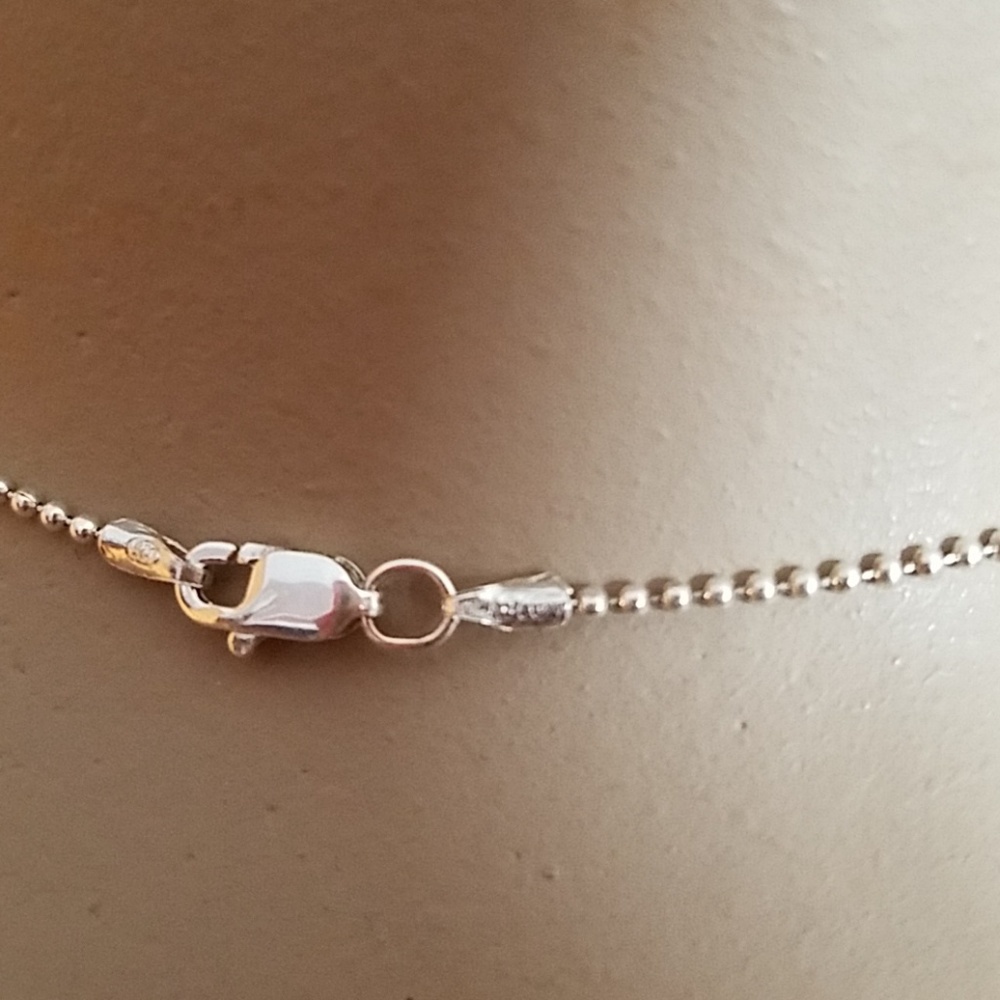 Sterling YOGA-OM necklace - Picture 5 of 7